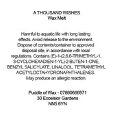 A Thousand Wishes Wax Melts
